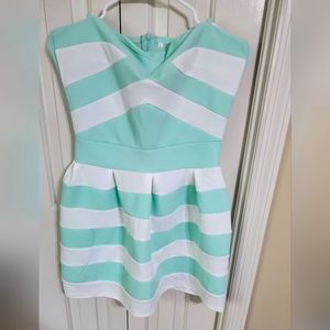 Women strapless dress